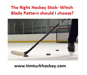 Hockey Stick Blade Pattern