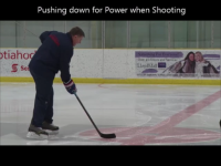 Pushing Down for Power when Shooting