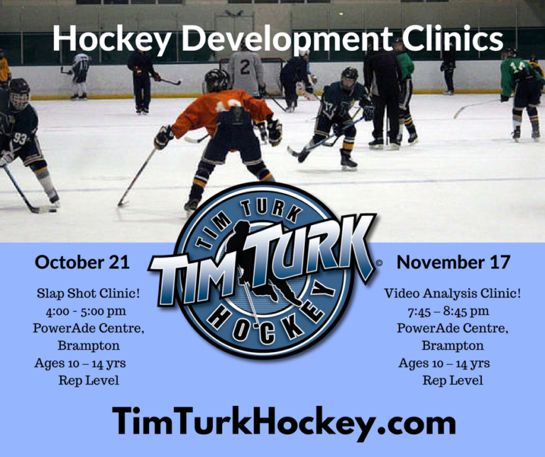 Hockey Slap Shot Clinic This Saturday