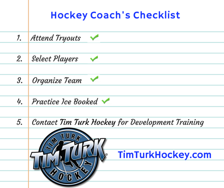 Hockey Coach’s Checklist