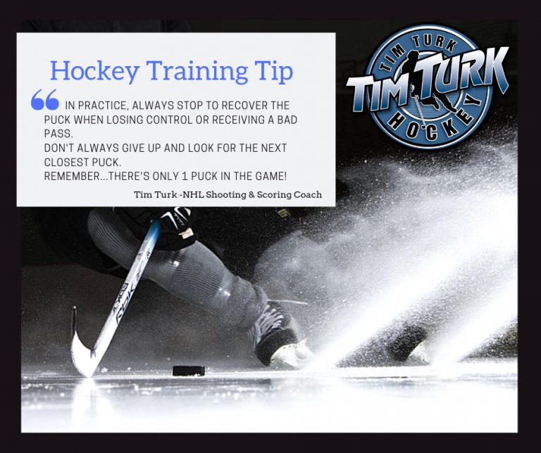 Hockey Training Tip – Recovering the Puck